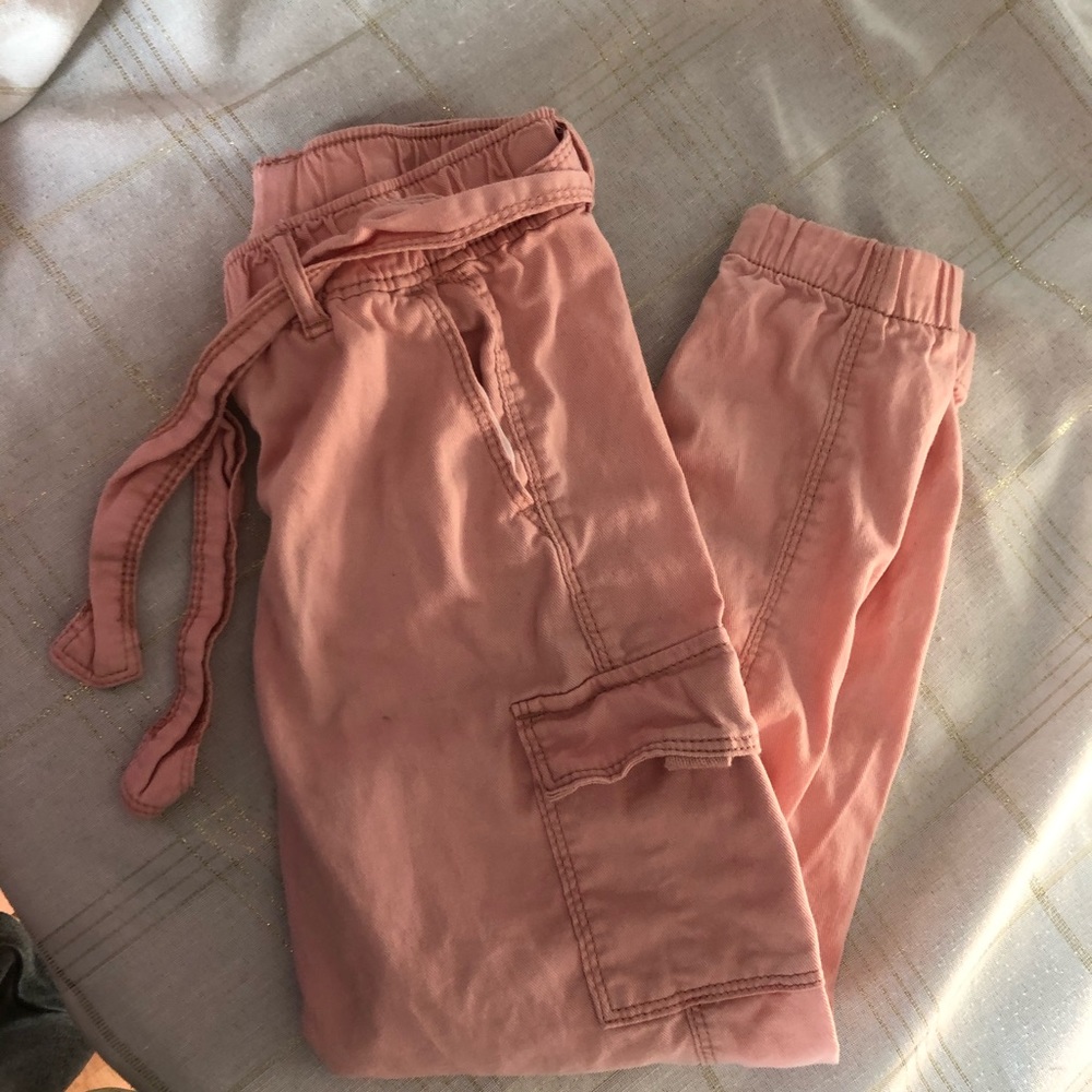 Justice - Girl’s pink cargo pants